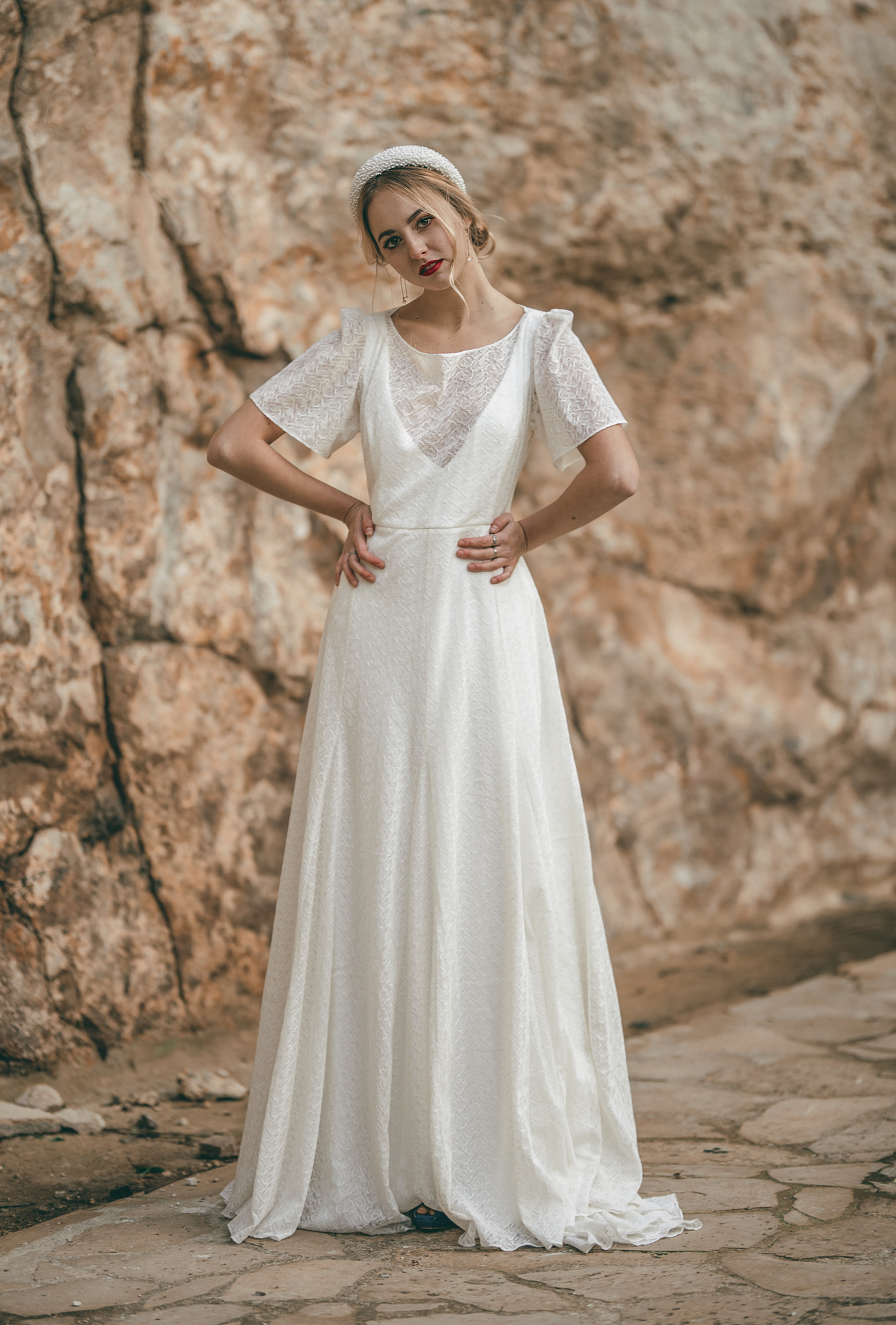 moda vestidos novia fotos de novia en barcelona